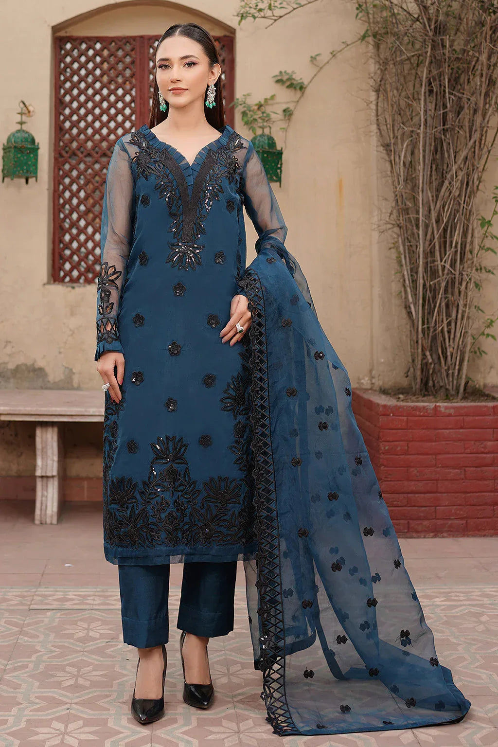 Maryams | Luxury Eid Pret | M-1102 - Rang-e-Khaas