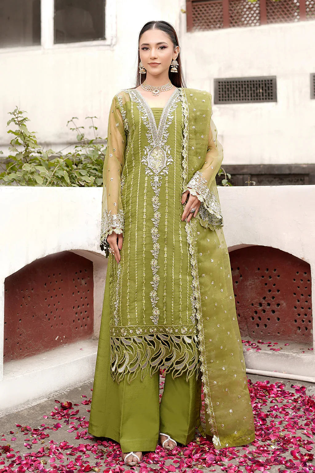 Maryams | Luxury Eid Pret | M-1104 - Rang-e-Khaas