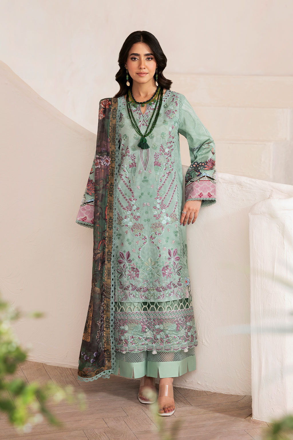 Ramsha | Mashaal Luxury Lawn | L-1405