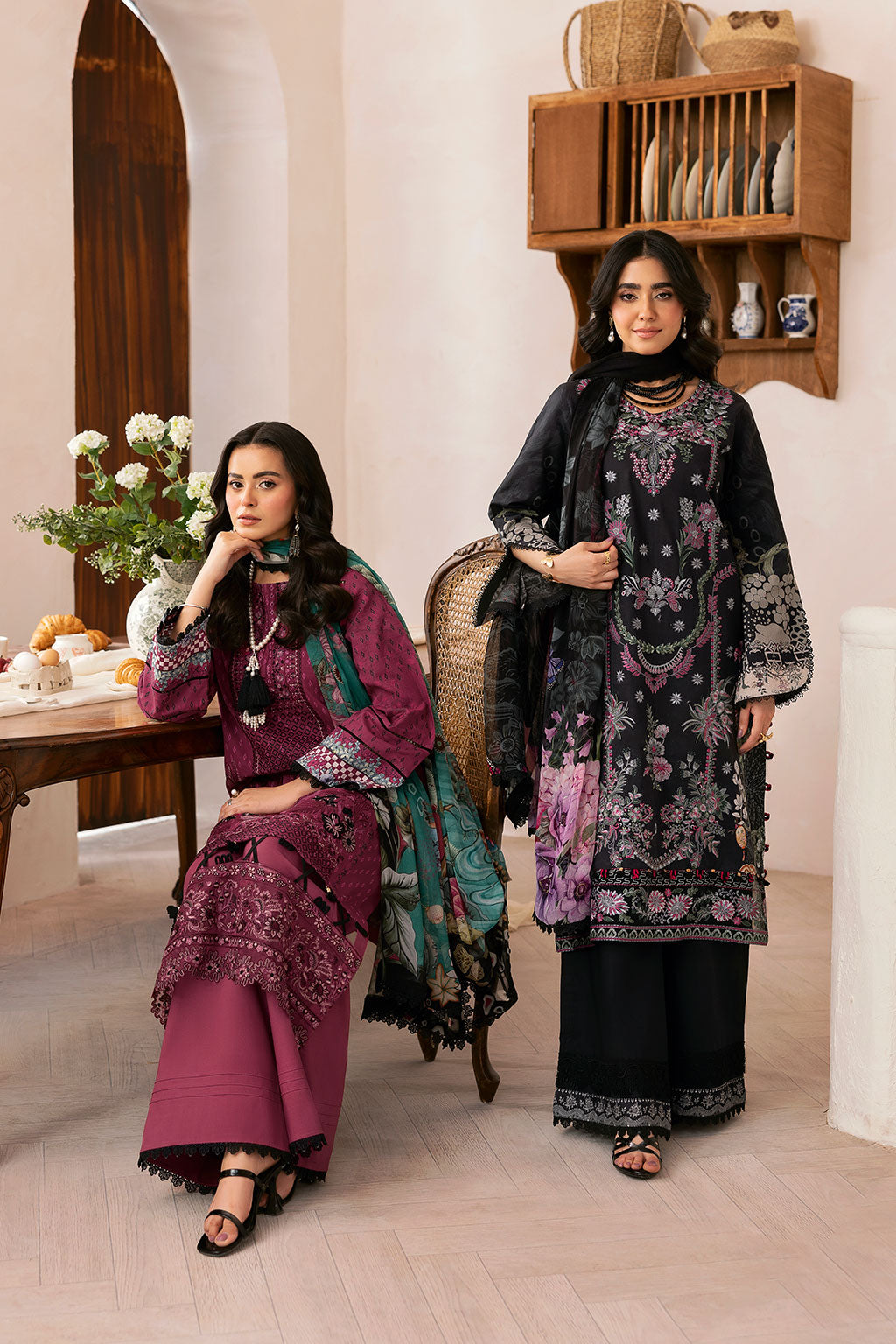Ramsha | Mashaal Luxury Lawn | L-1403