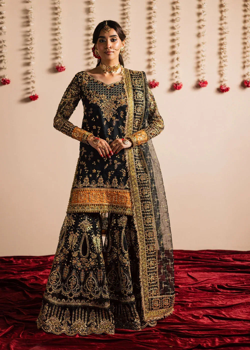 Maria Osama Khan | Jhil Mil Wedding Festive | Surmayi - Maria Osama - Rang-e-Khaas