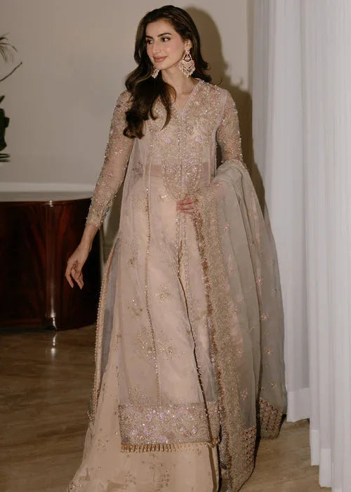 Sadaf Fawad Khan | Wedding Festive 25 | Ivory Celeste - Rang-e-Khaas
