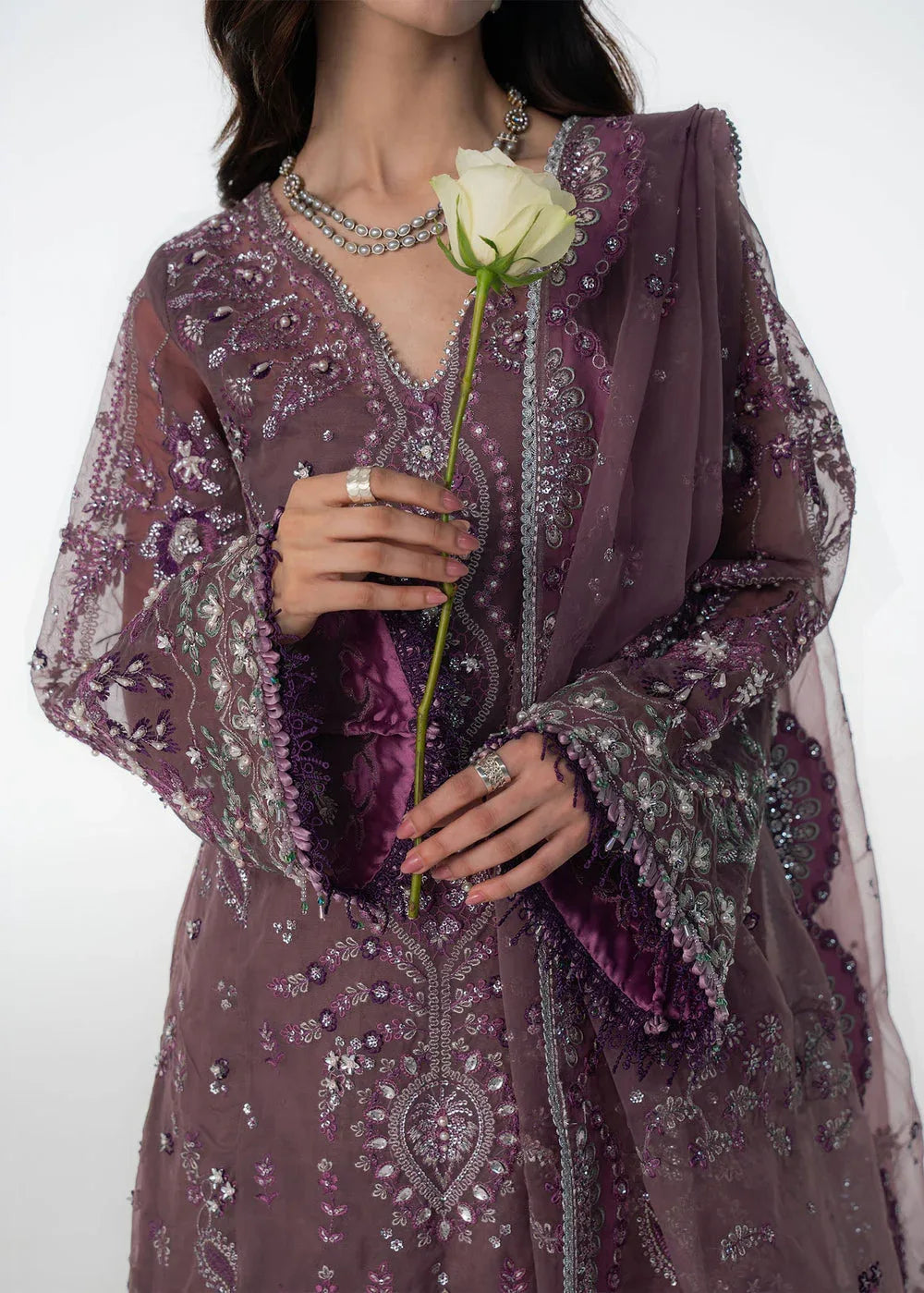 Sadaf Fawad Khan | Festive 25 | Wistful Mauve - Rang-e-Khaas