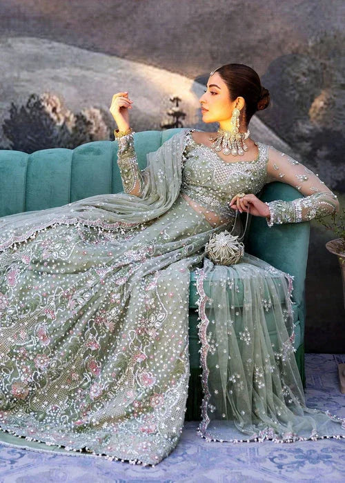 Sadaf Fawad Khan | Wedding Festive 25 | Seafoam - Rang-e-Khaas
