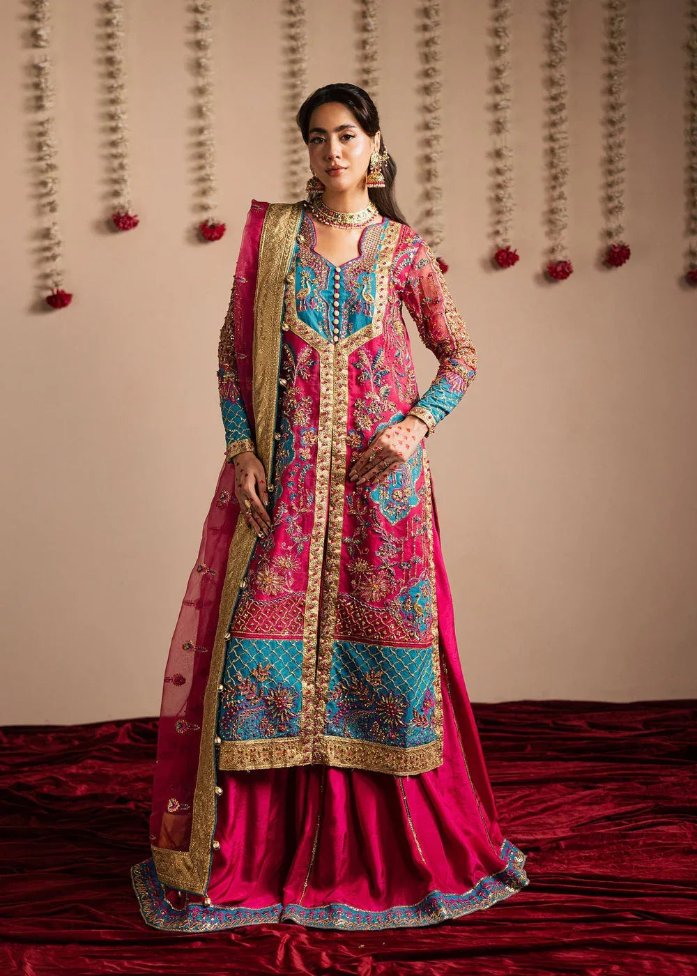 Maria Osama Khan | Jhil Mil Wedding Festive | Gulaboo - Maria Osama - Rang-e-Khaas