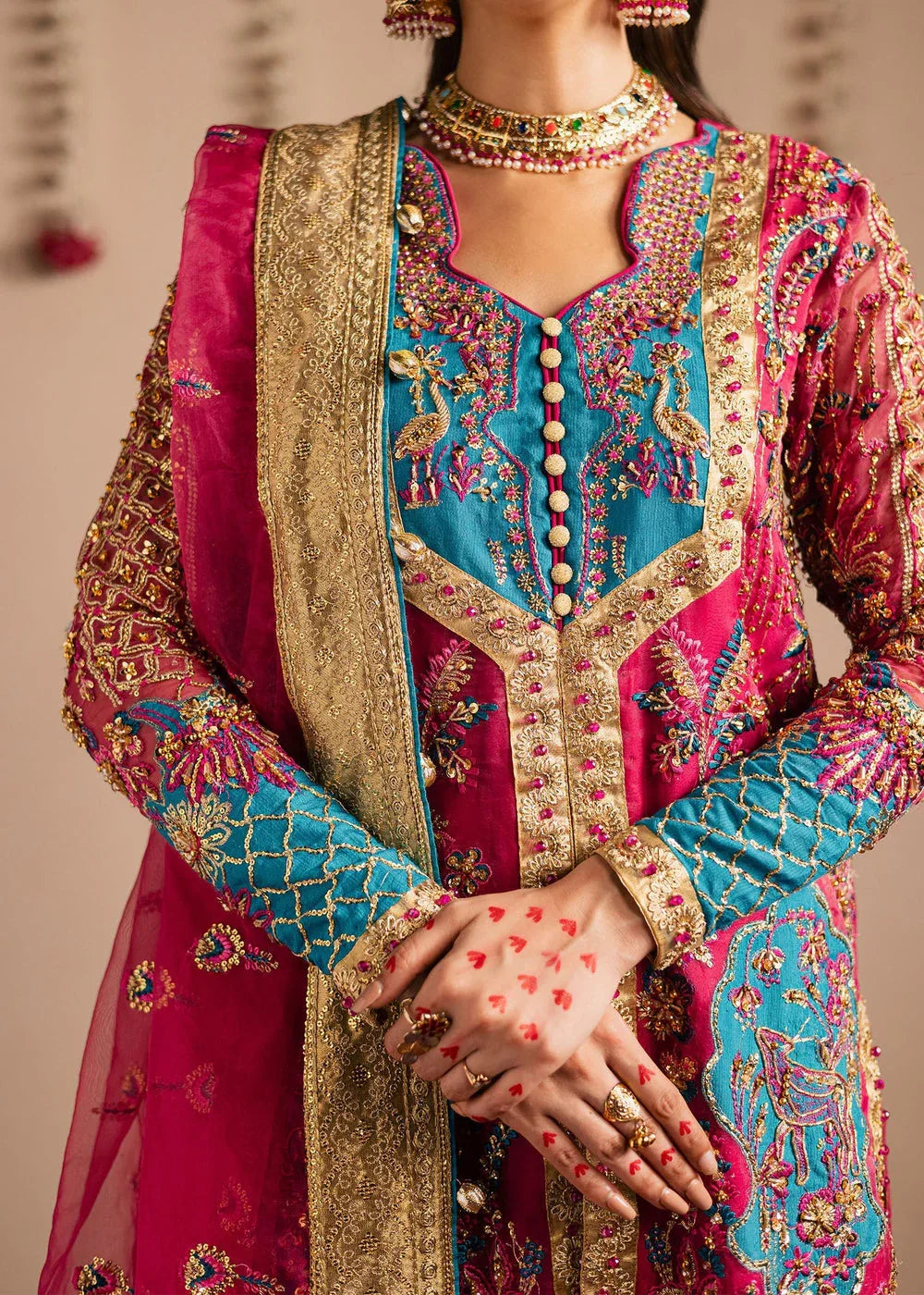 Maria Osama Khan | Jhil Mil Wedding Festive | Gulaboo - Maria Osama - Rang-e-Khaas