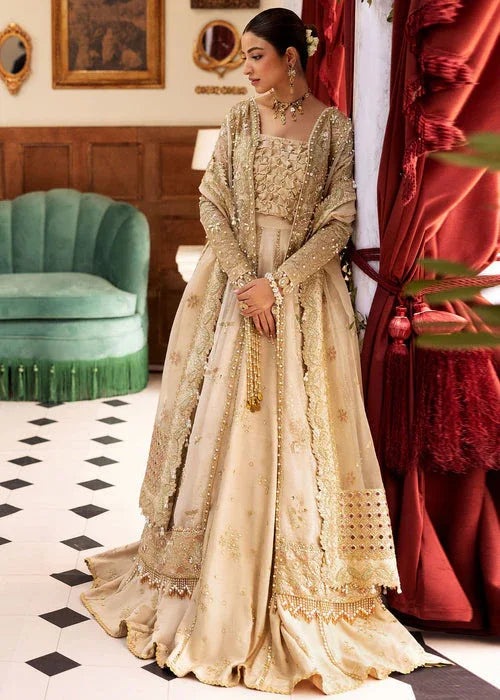 Sadaf Fawad Khan | Wedding Festive 25 | Ivory Celeste - Rang-e-Khaas