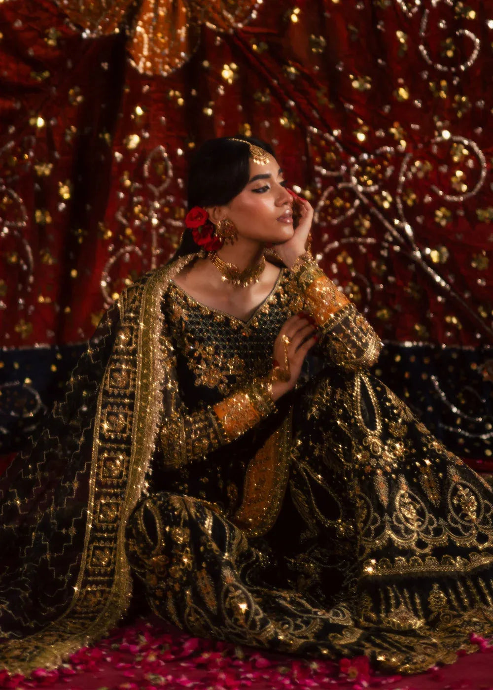 Maria Osama Khan | Jhil Mil Wedding Festive | Surmayi - Maria Osama - Rang-e-Khaas