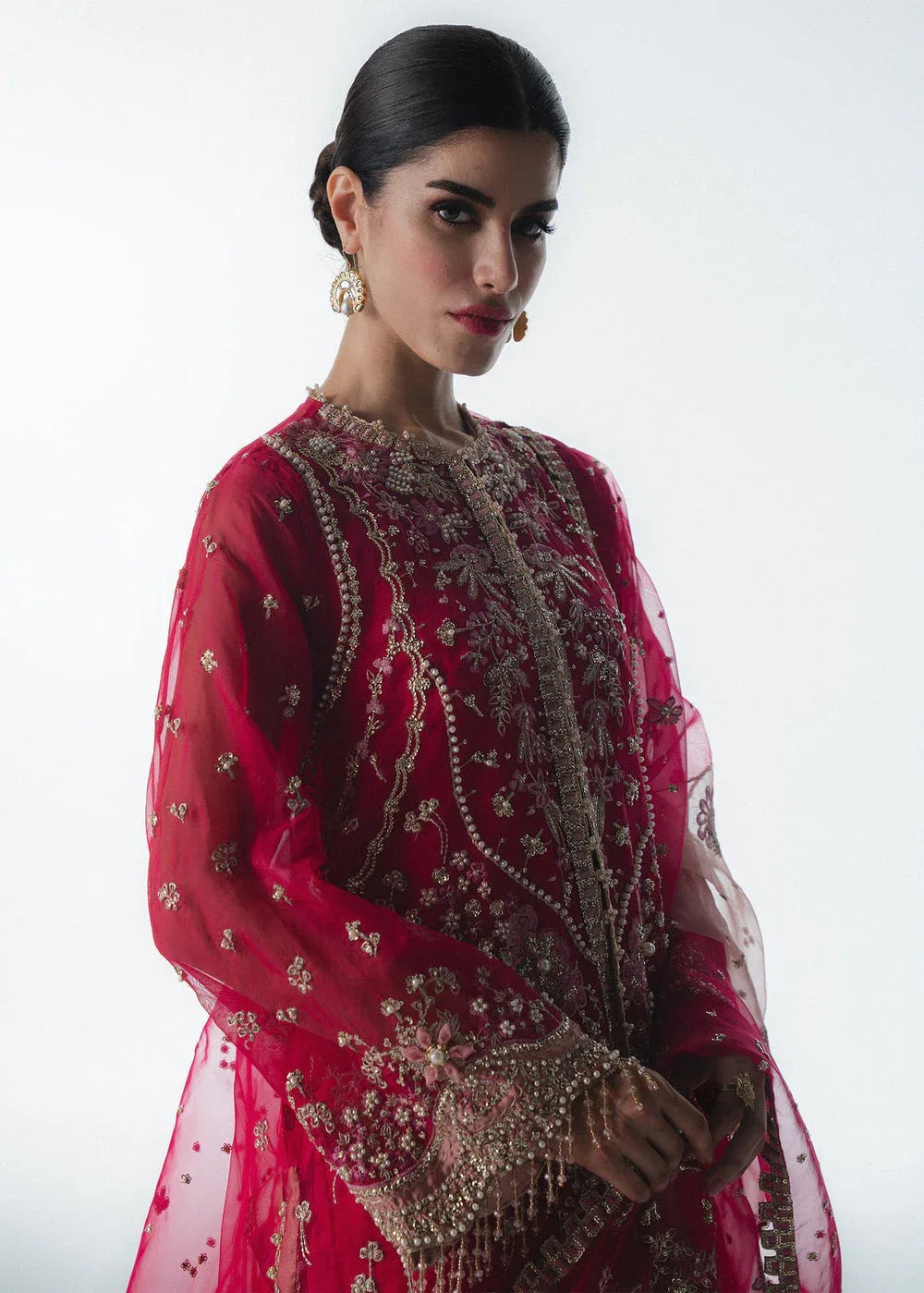 Sadaf Fawad Khan | Festive 25 | Fuschia Rose - Rang-e-Khaas