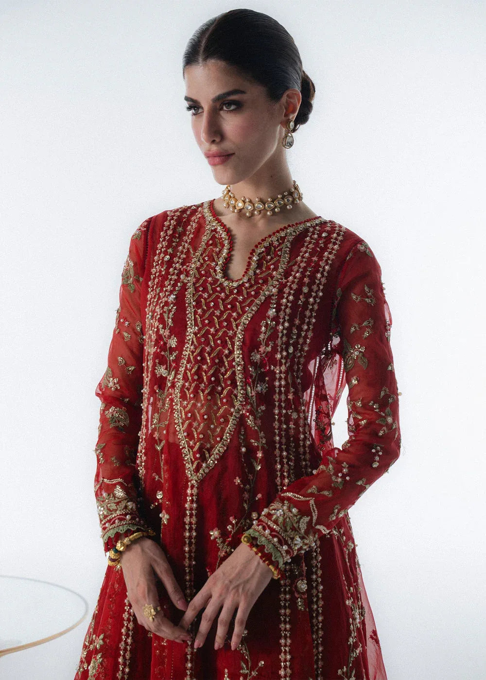 Sadaf Fawad Khan | Festive 25 | Scarlet - Rang-e-Khaas