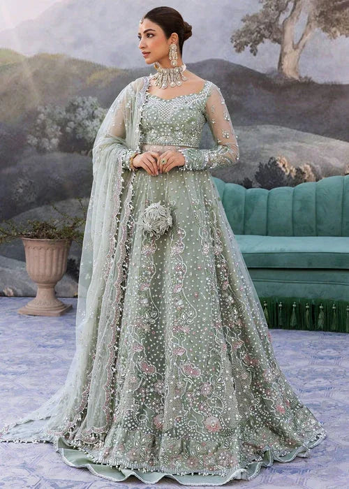 Sadaf Fawad Khan | Wedding Festive 25 | Seafoam - Rang-e-Khaas