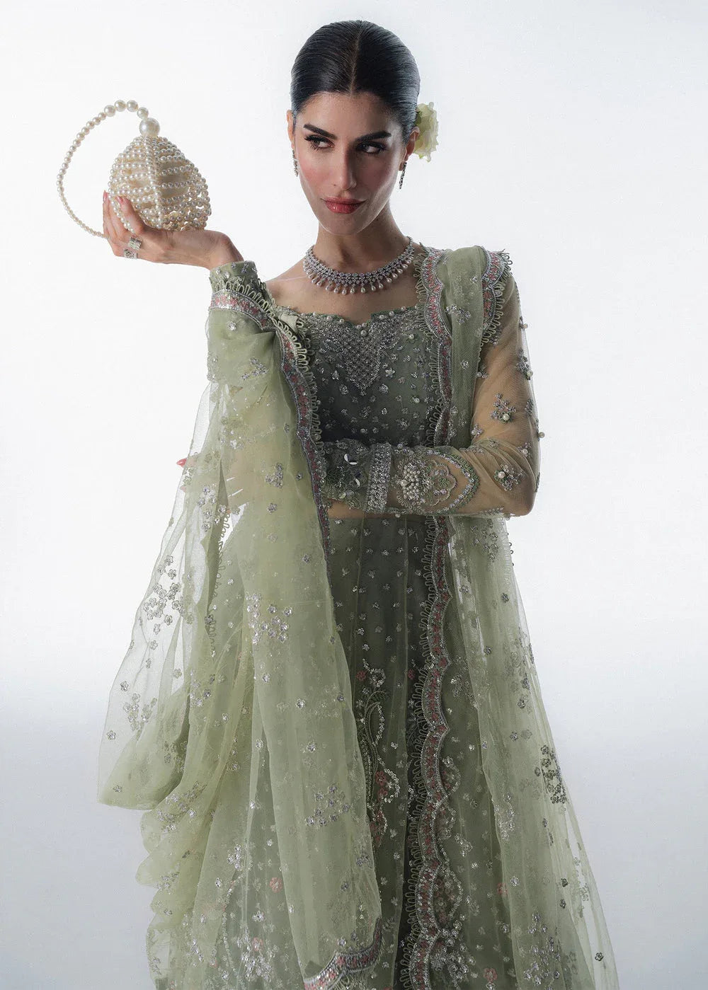 Sadaf Fawad Khan | Festive 25 | Seafoam - Rang-e-Khaas