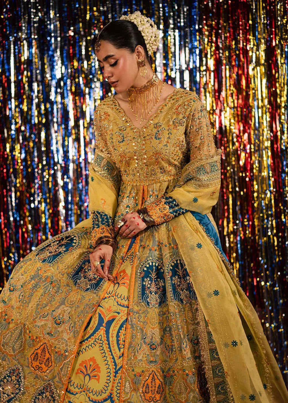 Maria Osama Khan | Jhil Mil Wedding Festive | Sunehri - Maria Osama - Rang-e-Khaas