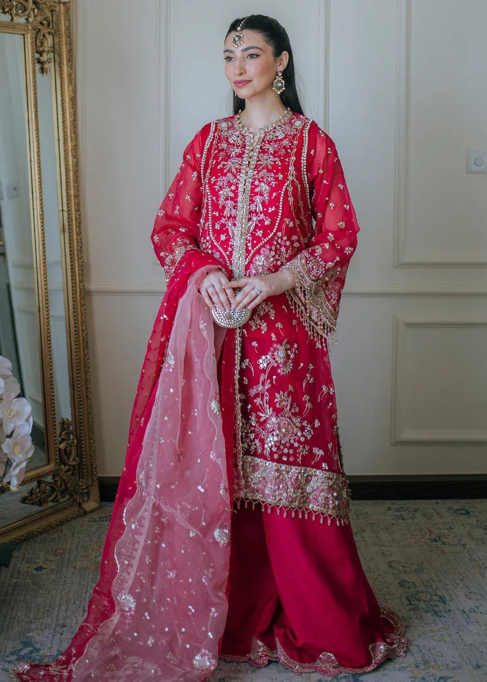 Sadaf Fawad Khan | Festive 25 | Fuschia Rose - Rang-e-Khaas