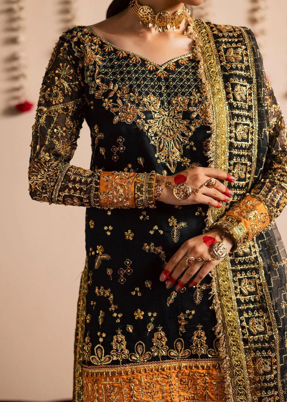 Maria Osama Khan | Jhil Mil Wedding Festive | Surmayi - Maria Osama - Rang-e-Khaas