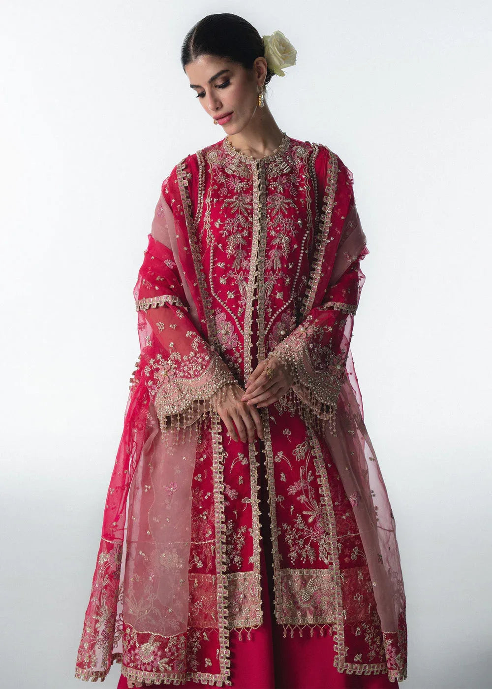 Sadaf Fawad Khan | Festive 25 | Fuschia Rose - Rang-e-Khaas