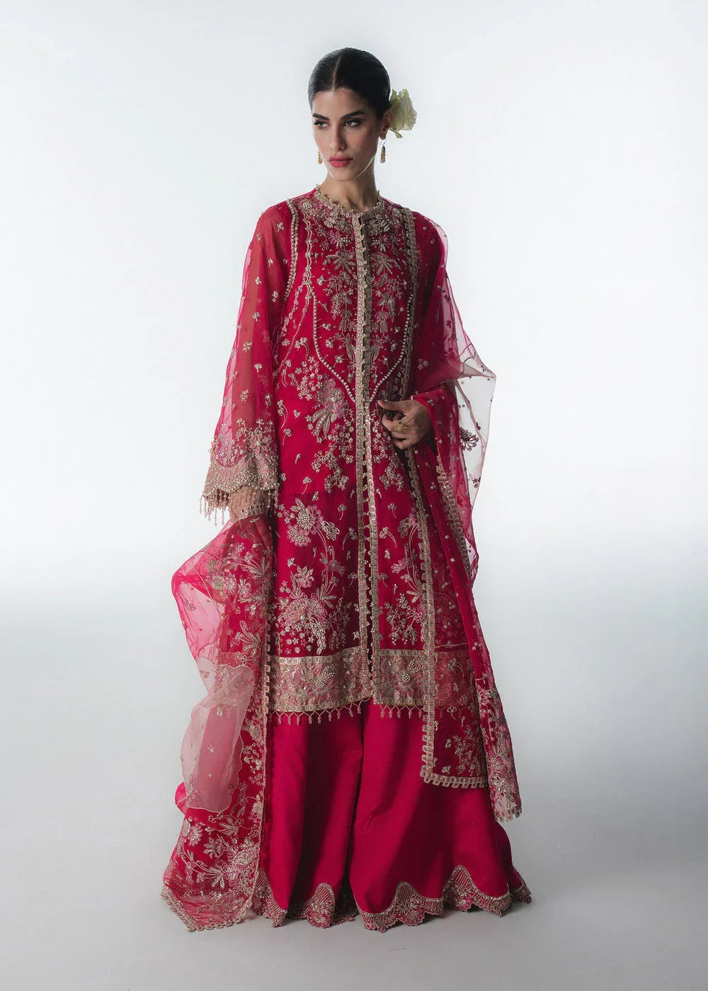 Sadaf Fawad Khan | Festive 25 | Fuschia Rose - Rang-e-Khaas
