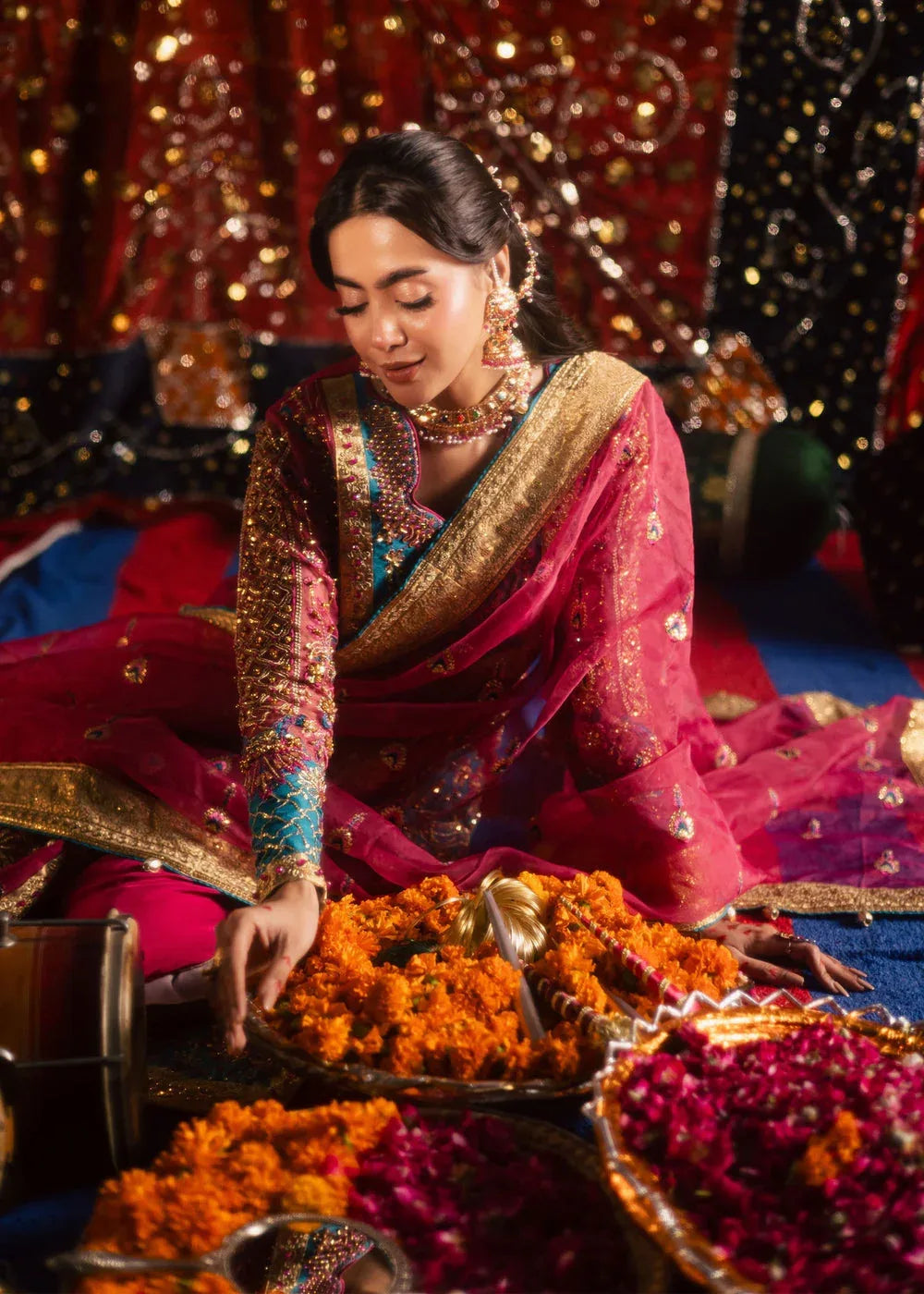 Maria Osama Khan | Jhil Mil Wedding Festive | Gulaboo - Maria Osama - Rang-e-Khaas