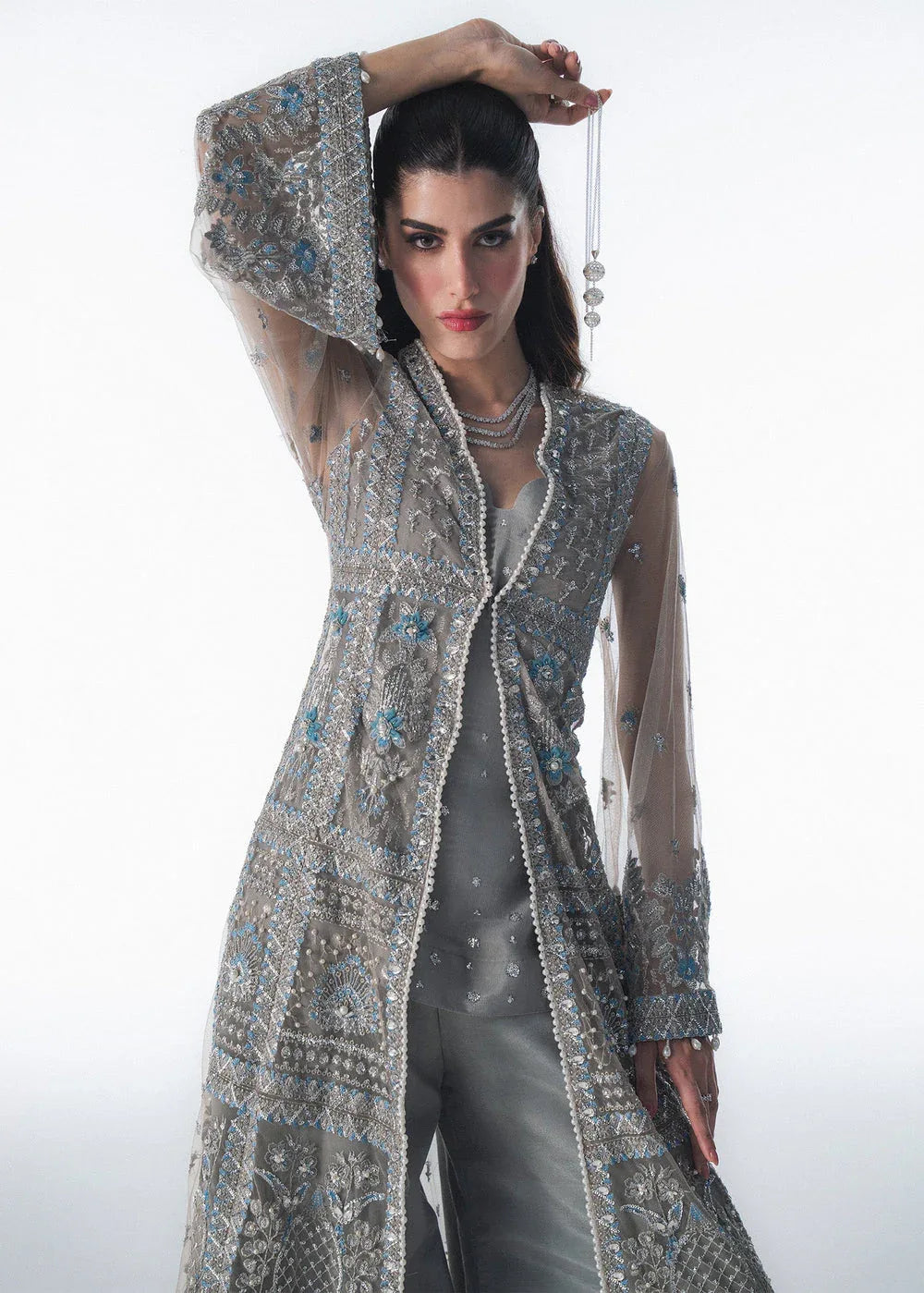 Sadaf Fawad Khan | Festive 25 | Overcast Whisper - Rang-e-Khaas
