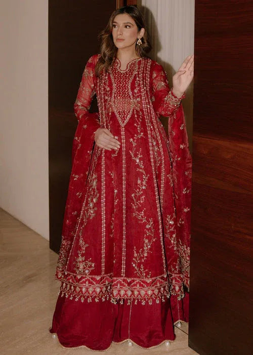 Sadaf Fawad Khan | Wedding Festive 25 | Scarlet - Rang-e-Khaas