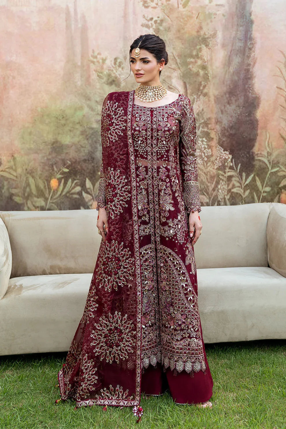 Shagna | Mehfil Festive Formals | SF-07-AMANAT - Rang-e-Khaas