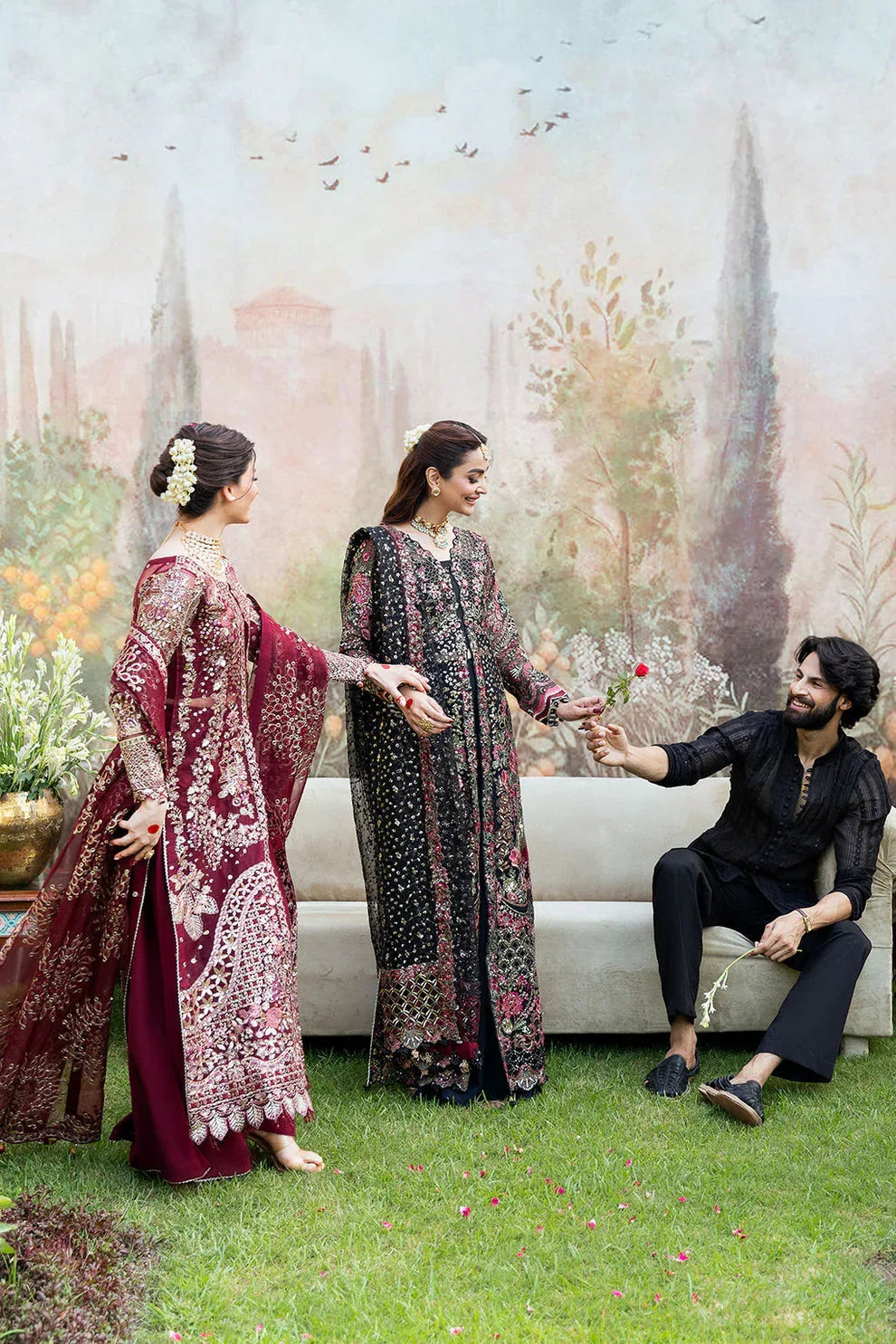 Shagna | Mehfil Festive Formals | SF-07-AMANAT - Rang-e-Khaas