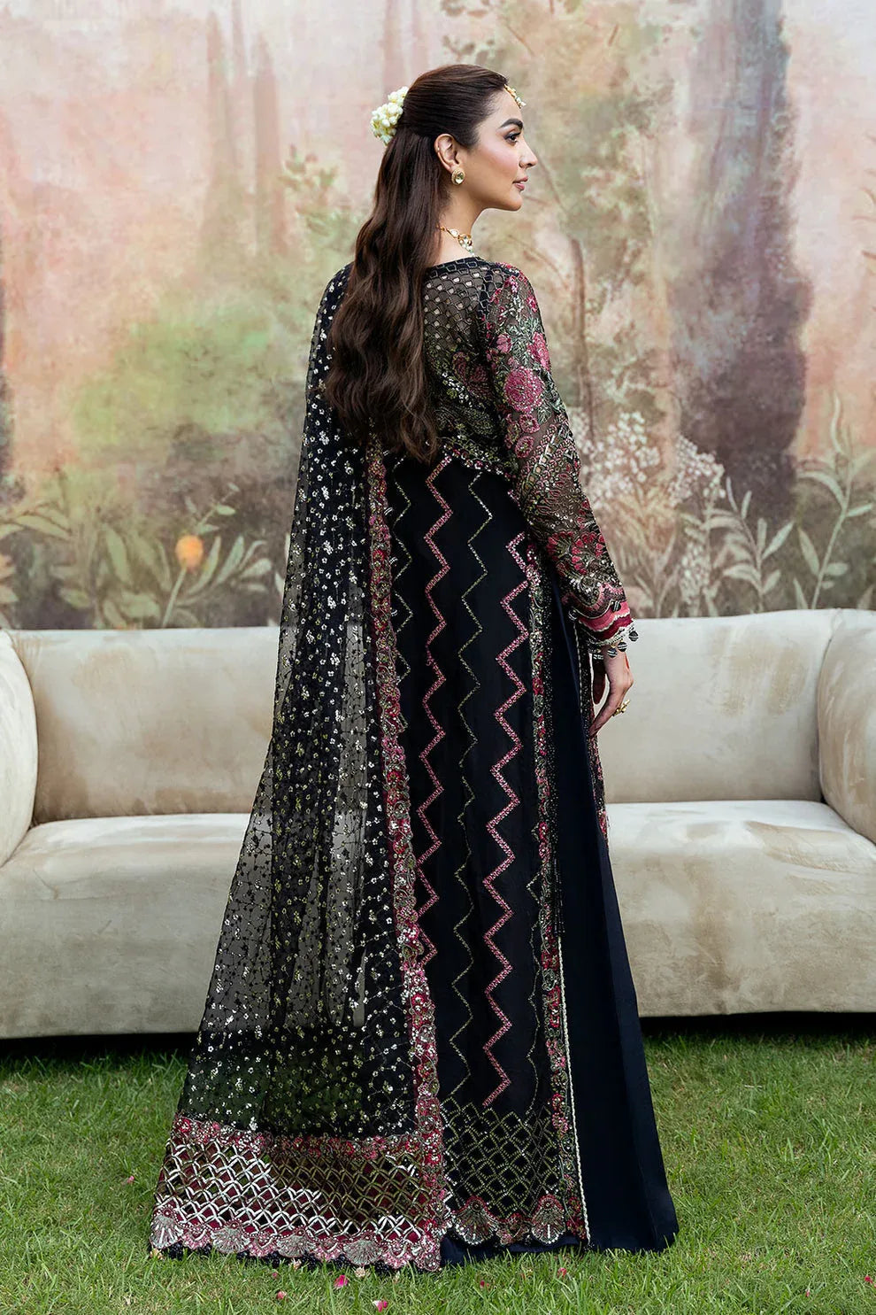 Shagna | Mehfil Festive Formals | SF-08-KAJAL - Rang-e-Khaas