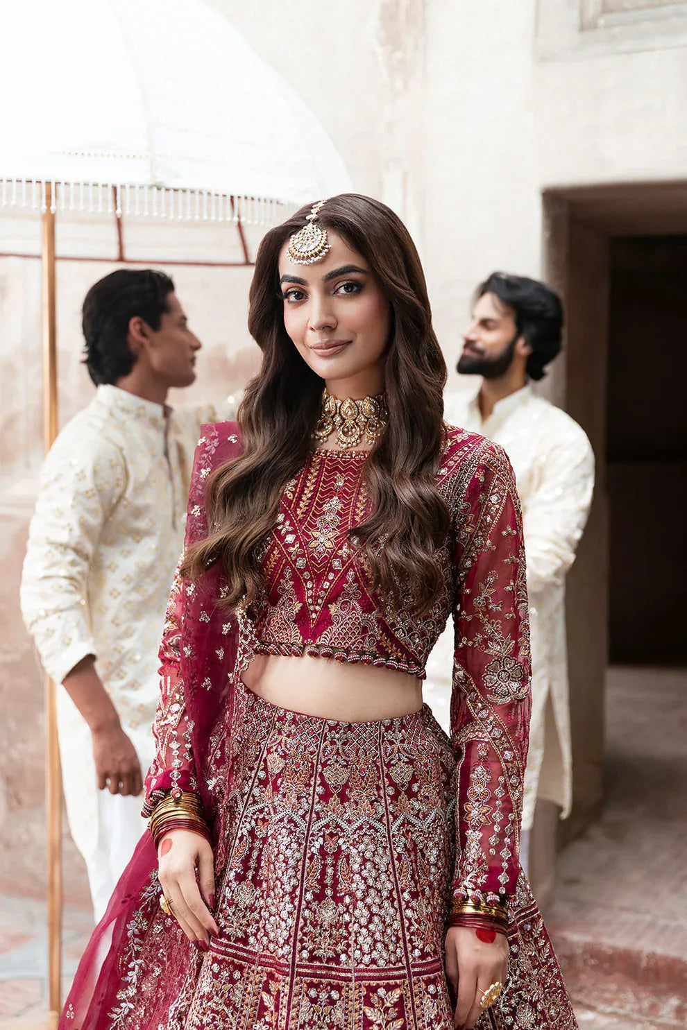 Shagna | Mehfil Festive Formals | SF-01- GULRUKH - Rang-e-Khaas