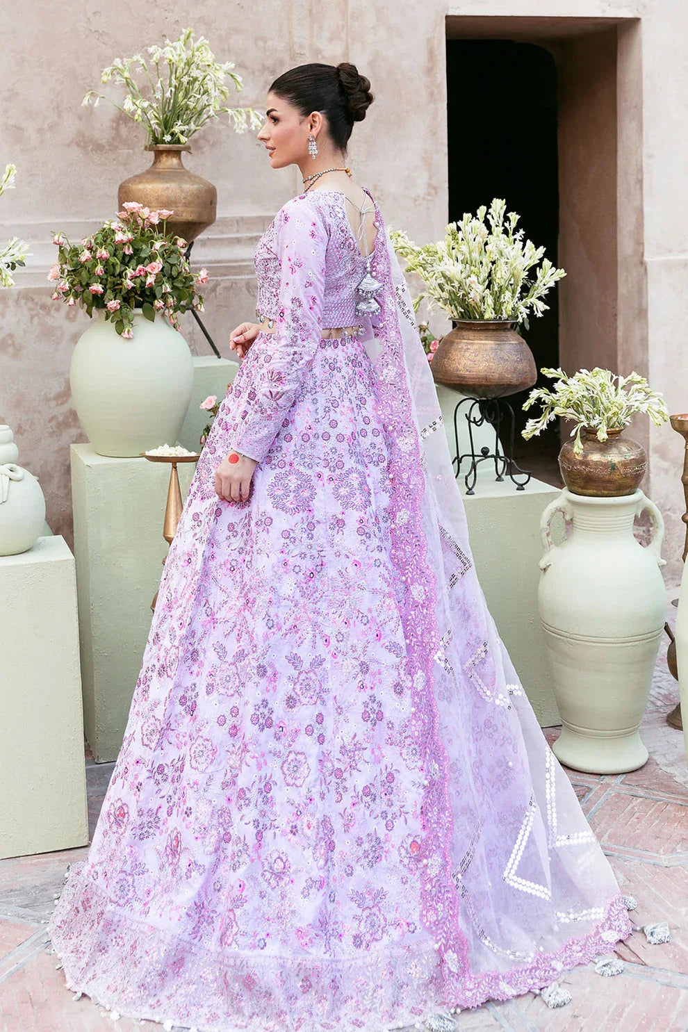 Shagna | Mehfil Festive Formals | SF-10- PANKH - Rang-e-Khaas