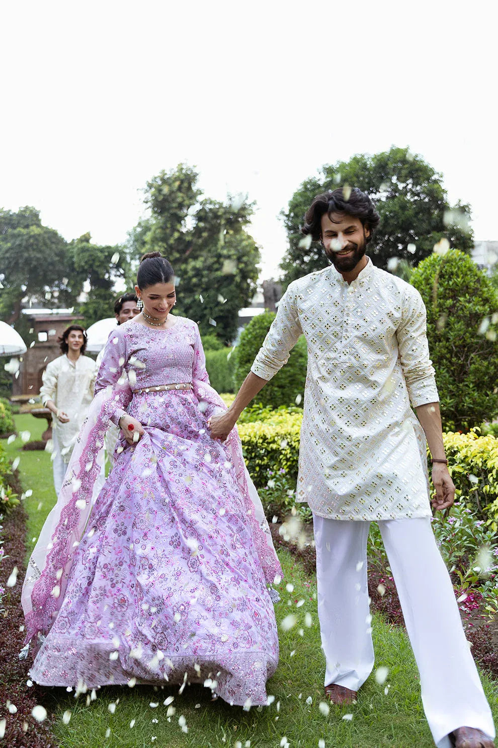 Shagna | Mehfil Festive Formals | SF-10- PANKH - Rang-e-Khaas