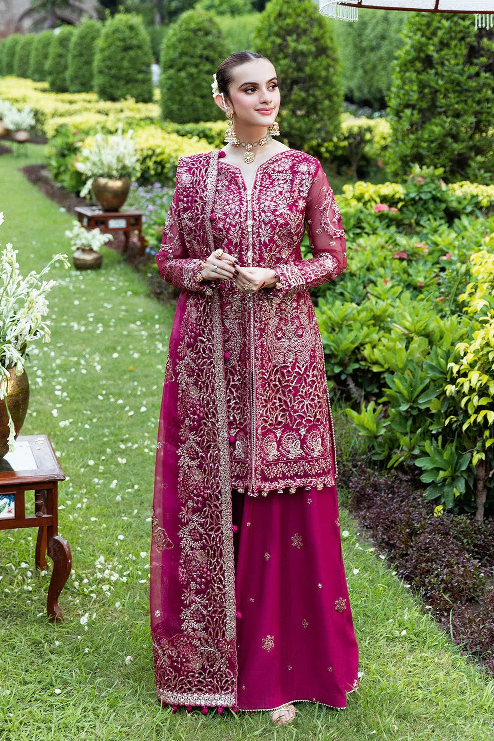 Shagna | Mehfil Festive Formals | SF-03- MAHER - Rang-e-Khaas