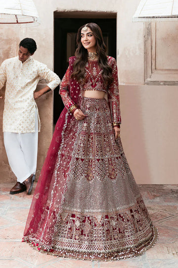 Shagna | Mehfil Festive Formals | SF-01- GULRUKH - Rang-e-Khaas