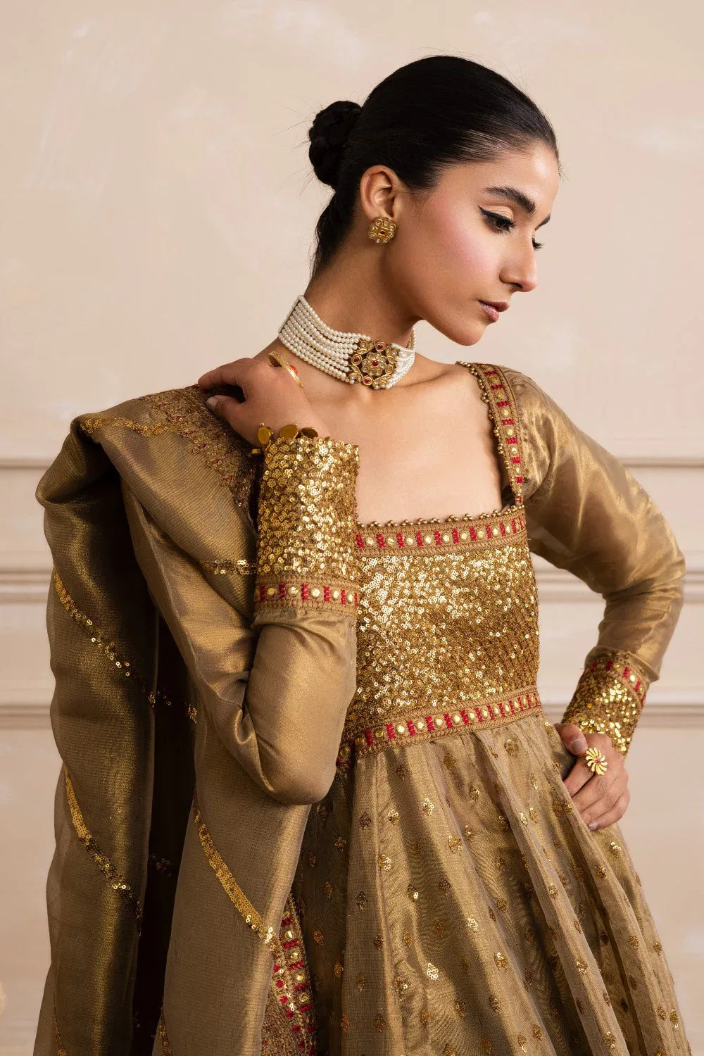 Maryum N Maria | Izara Formals | MERNEITH - MW40034 - Rang-e-Khaas