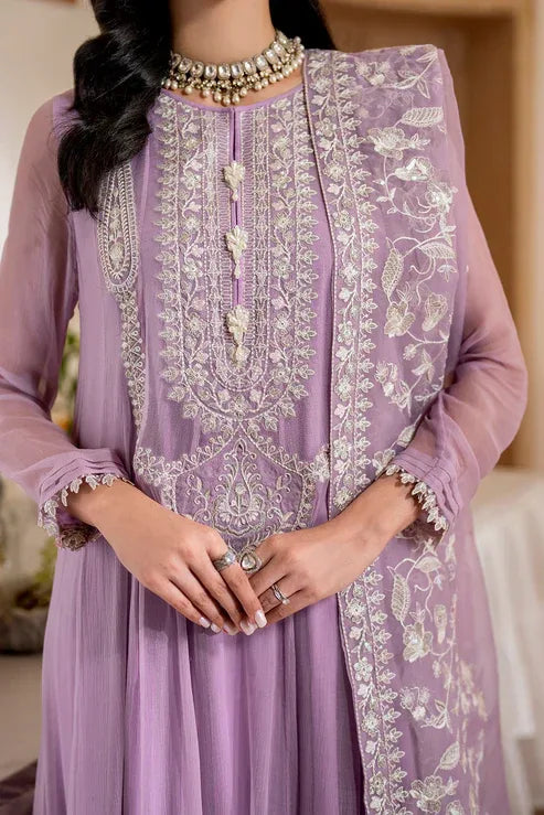 Declare | Chiffon Luxe | ORCHID LFP-1107 - Rang-e-Khaas