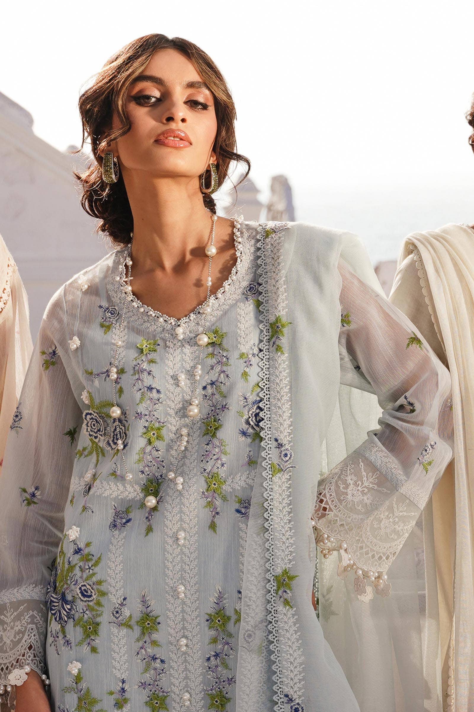 Sana Safinaz | Muzlin Spring 24 | M241-001B-CX - Rang-e-Khaas