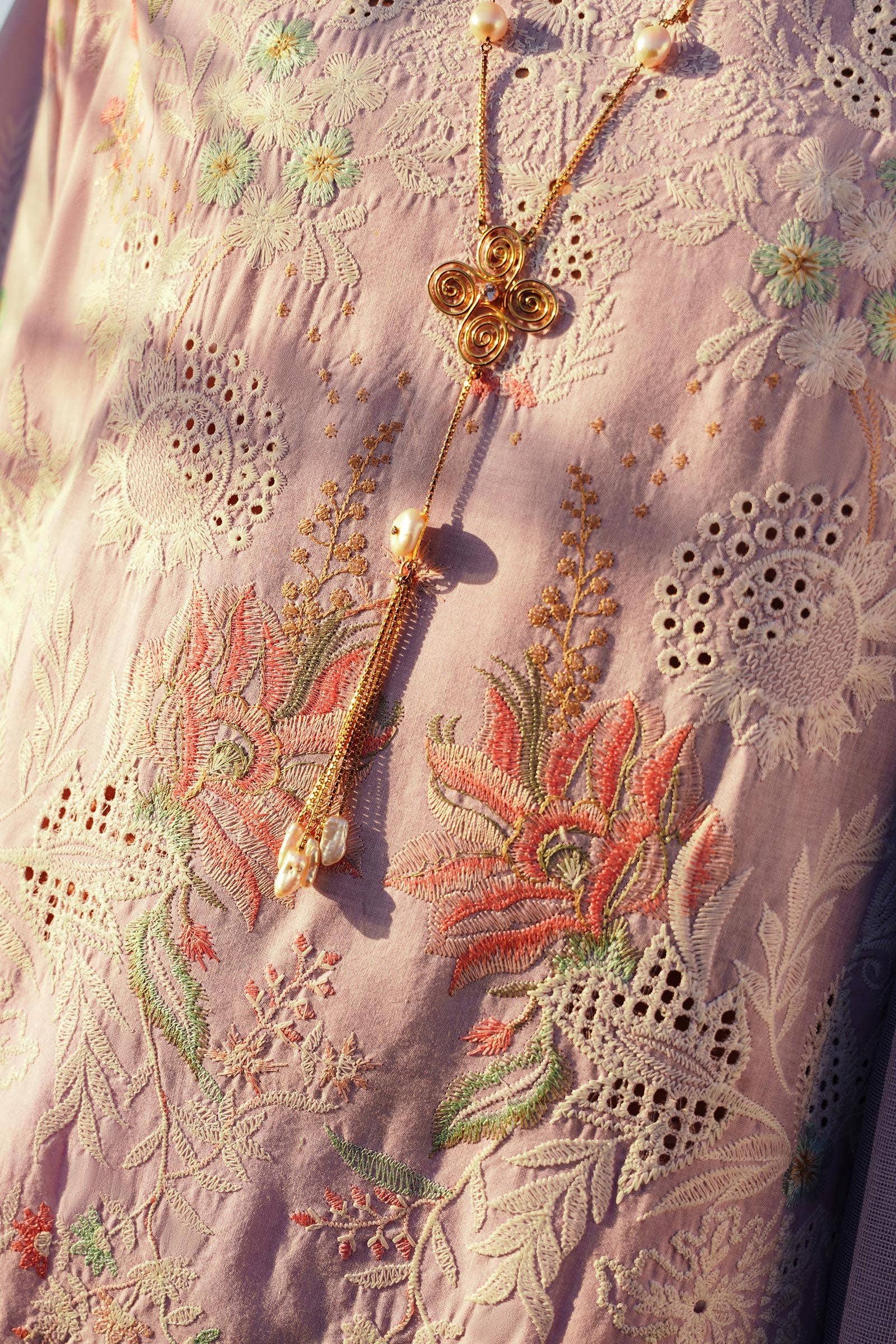 Sana Safinaz | Muzlin Spring 24 | M241-009B-DF - Rang-e-Khaas