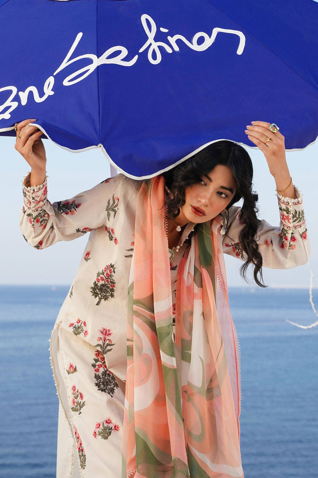 Sana Safinaz | Muzlin Spring 24 | M241-010A-CJ - Rang-e-Khaas