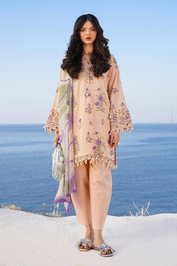 Sana Safinaz | Muzlin Spring 24 | M241-010B-CJ - Rang-e-Khaas