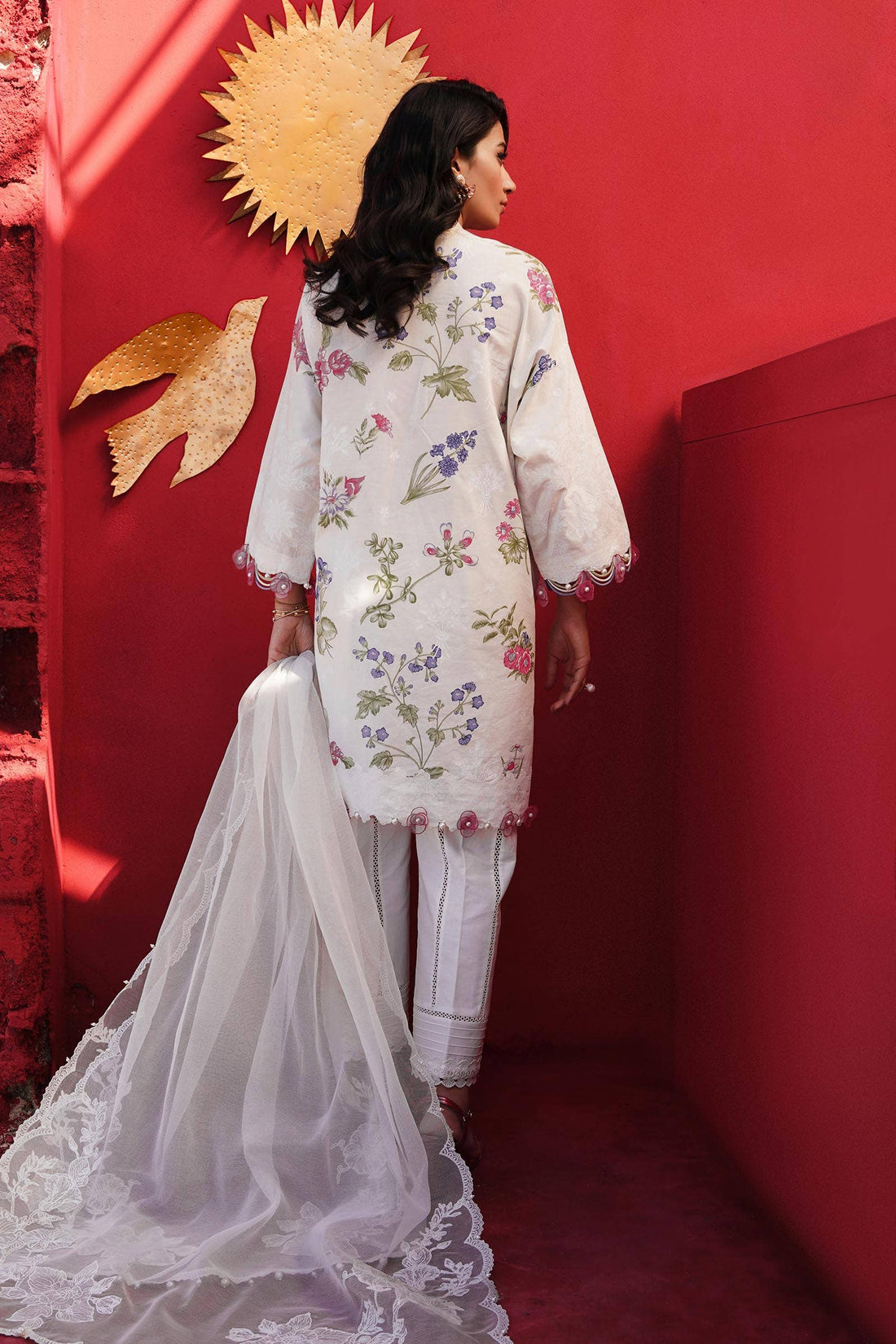 Sana Safinaz | Muzlin Spring 24 | M241-011A-CW - Rang-e-Khaas