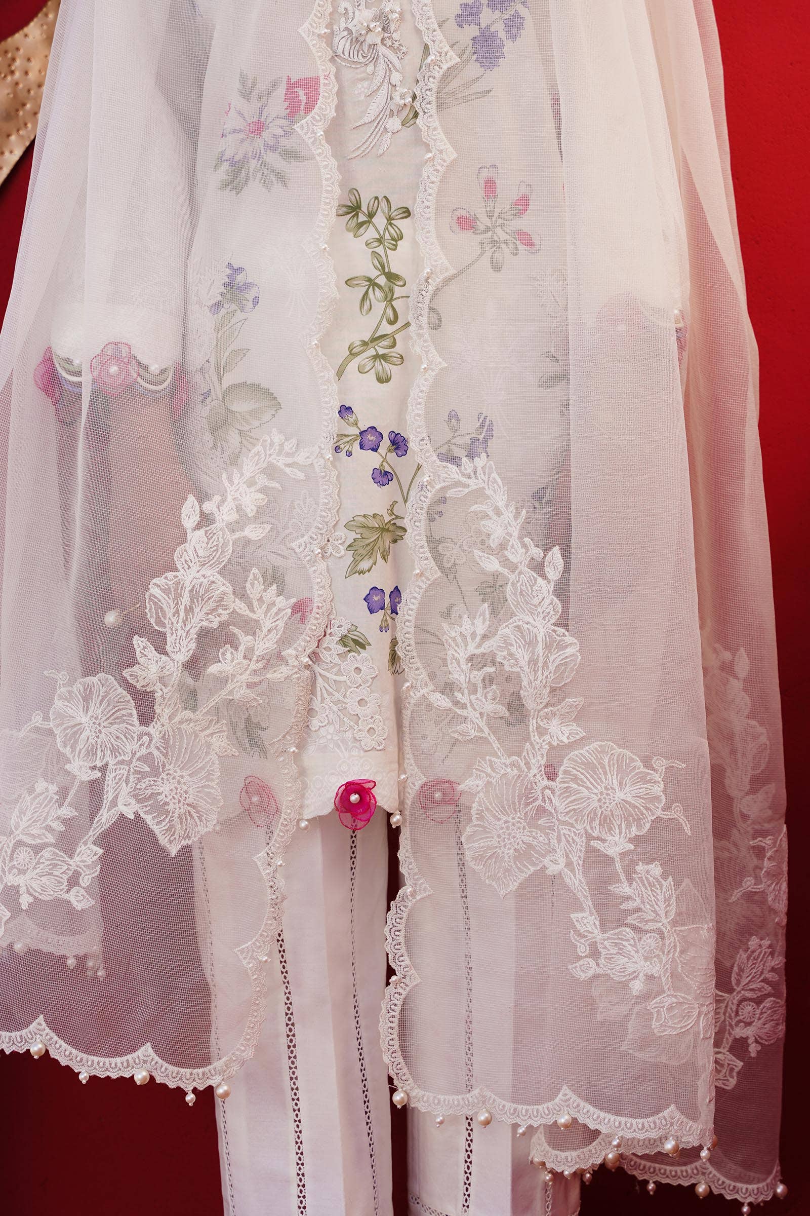 Sana Safinaz | Muzlin Spring 24 | M241-011A-CW - Rang-e-Khaas
