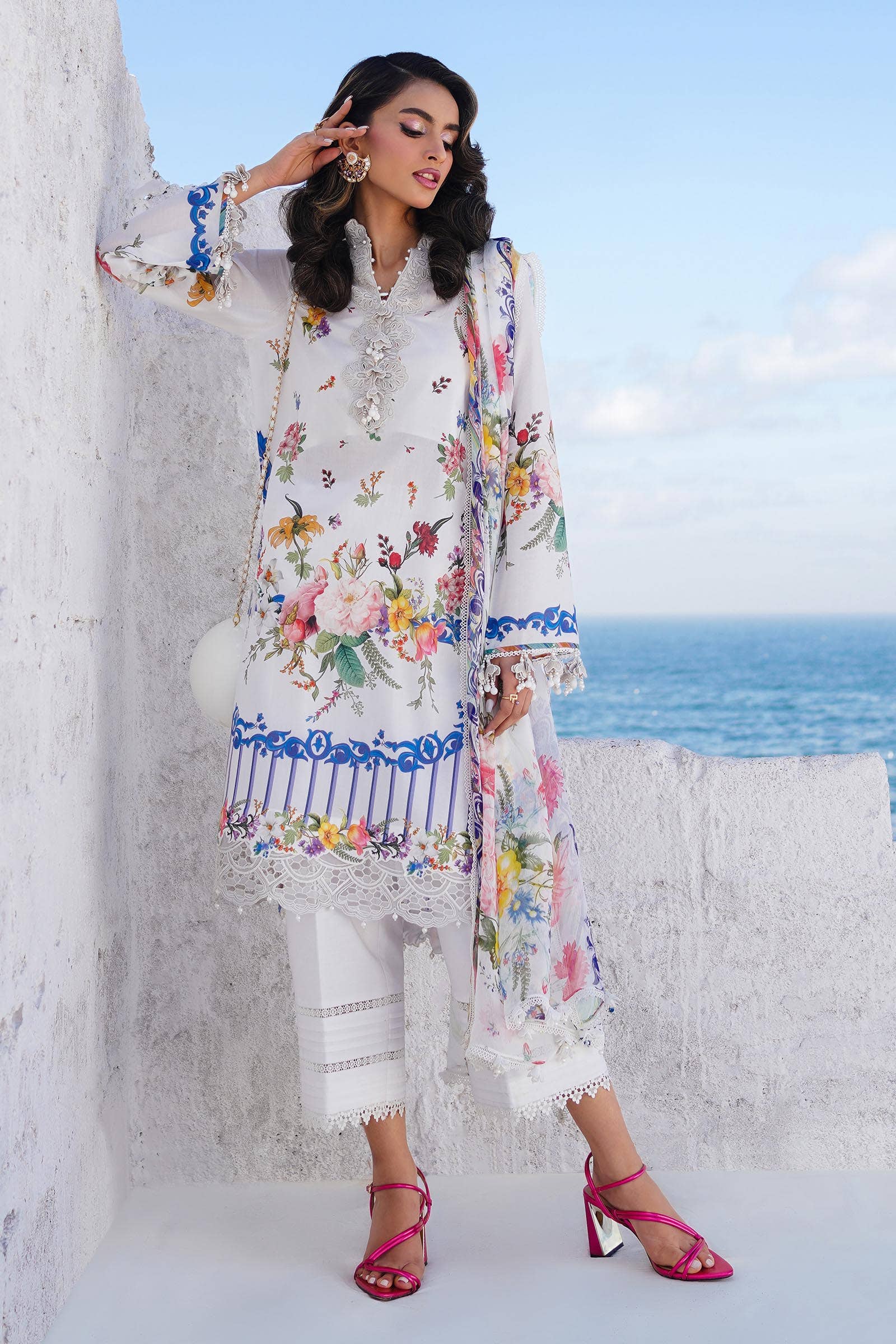Sana Safinaz | Muzlin Spring 24 | M241-012A-CI - Rang-e-Khaas