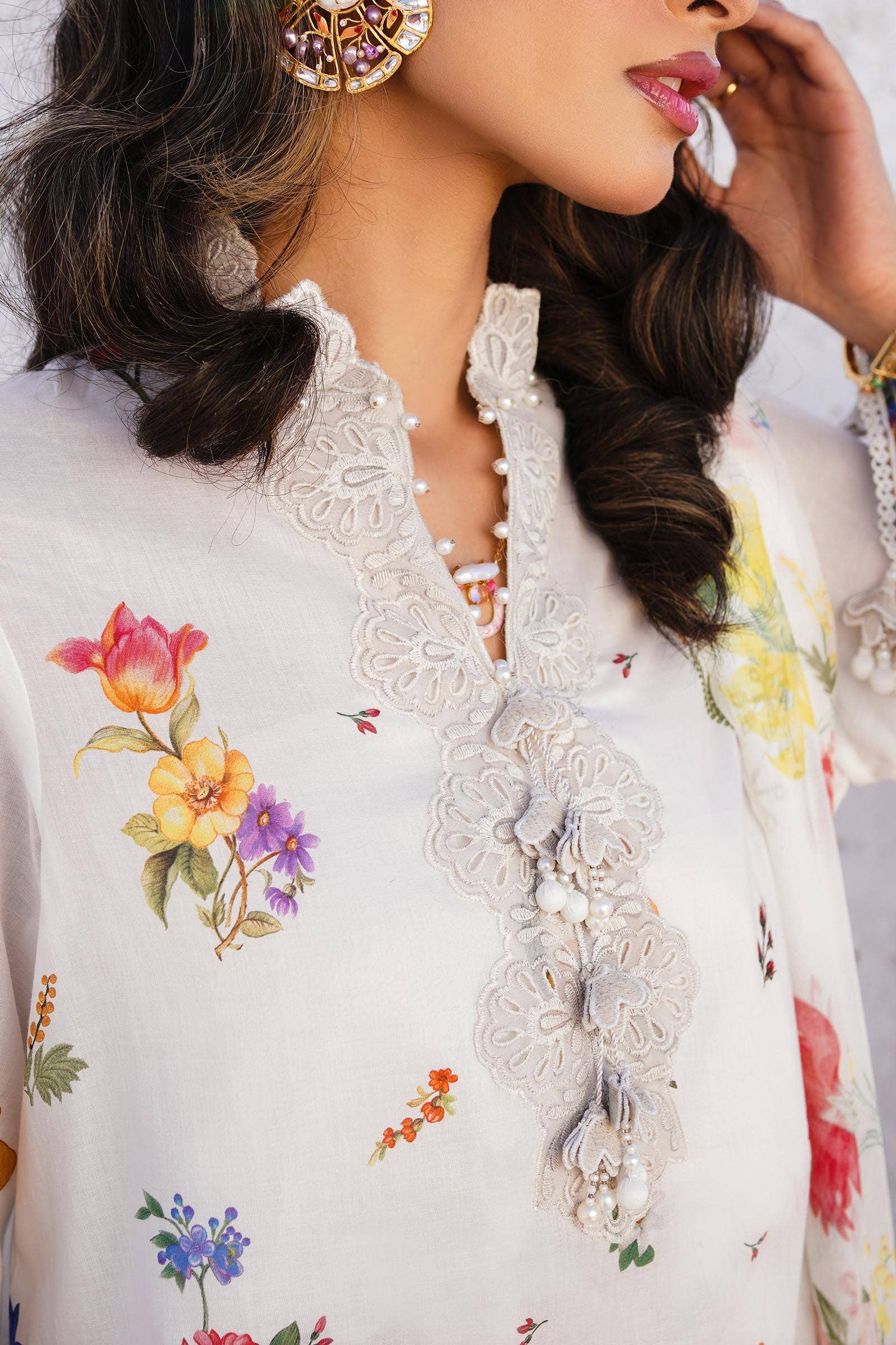 Sana Safinaz | Muzlin Spring 24 | M241-012A-CI - Rang-e-Khaas