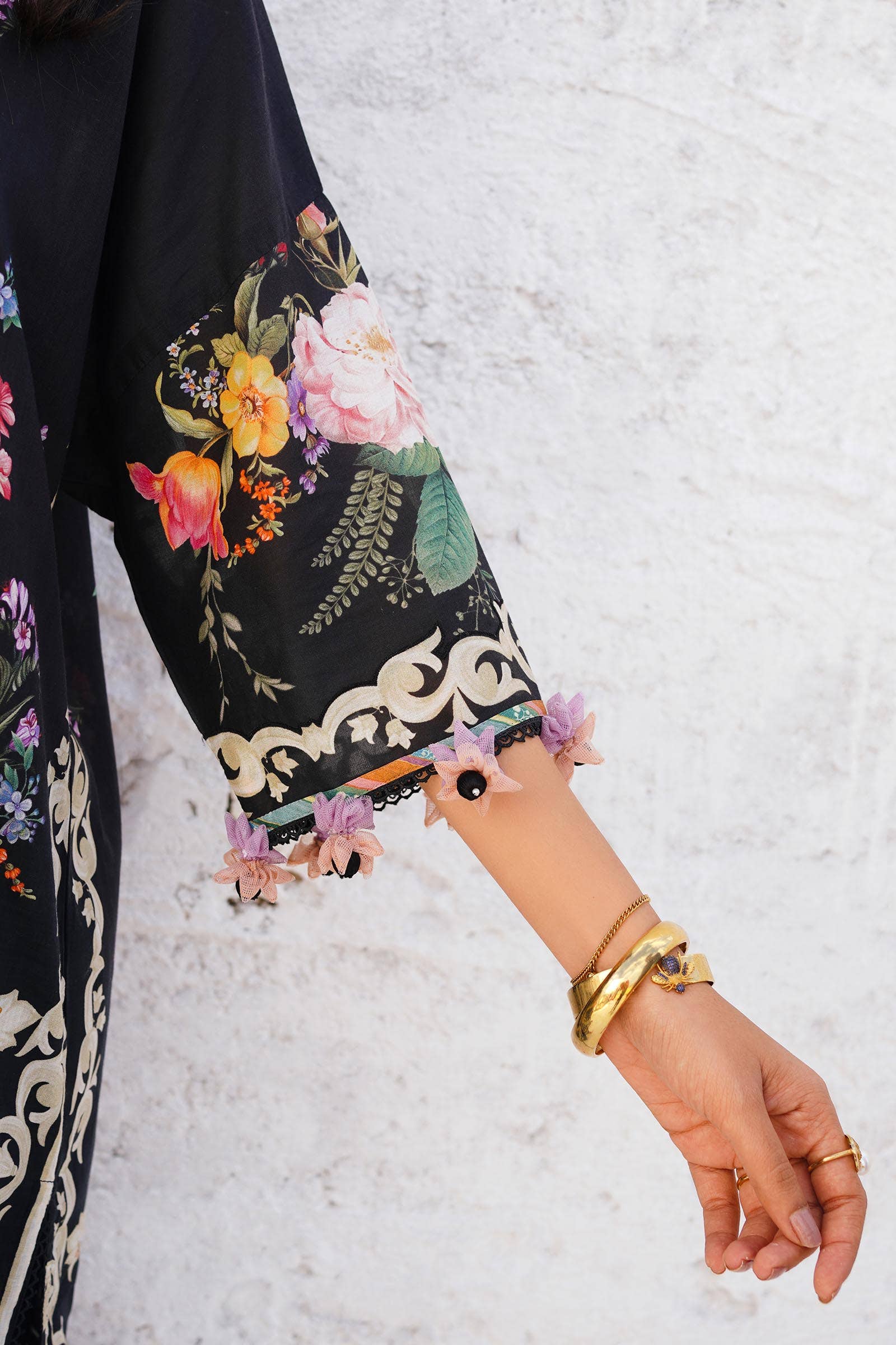 Sana Safinaz | Muzlin Spring 24 | M241-012B-CI - Rang-e-Khaas