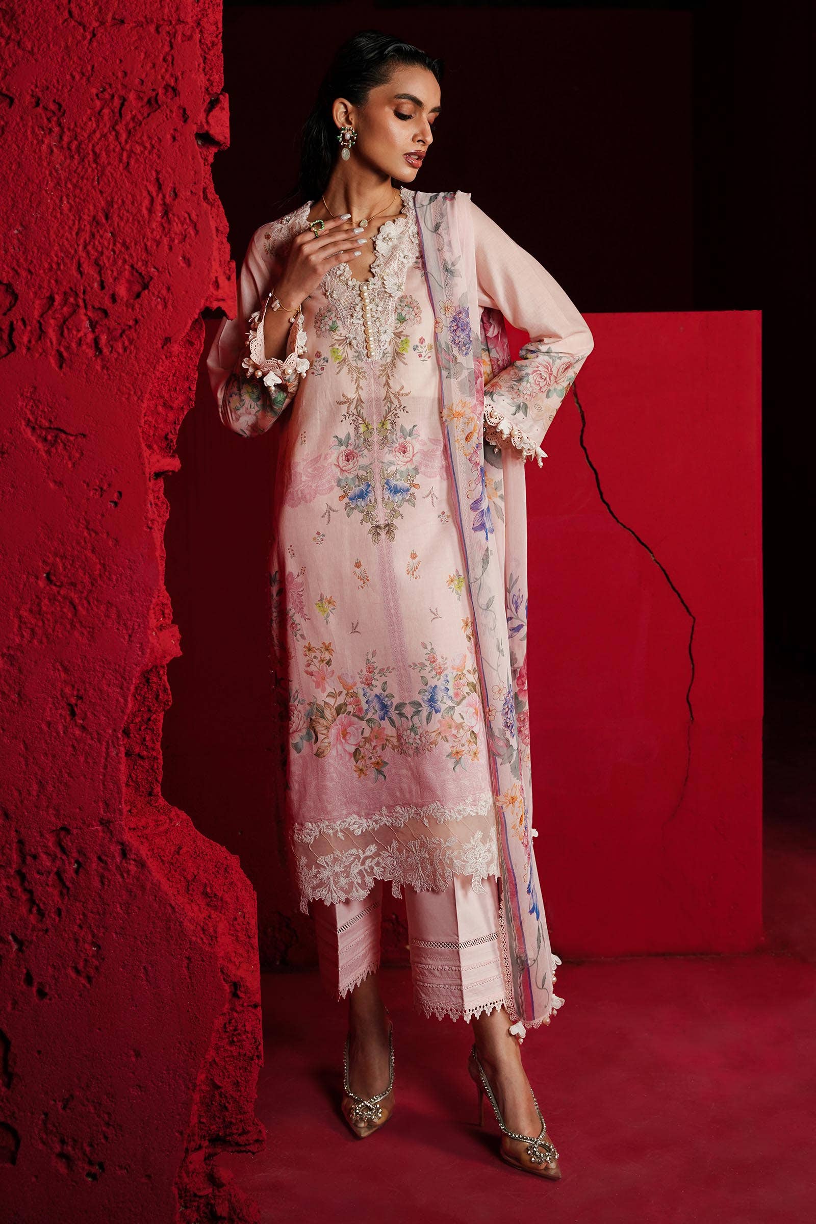 Sana Safinaz | Muzlin Spring 24 | M241-013A-CI - Rang-e-Khaas