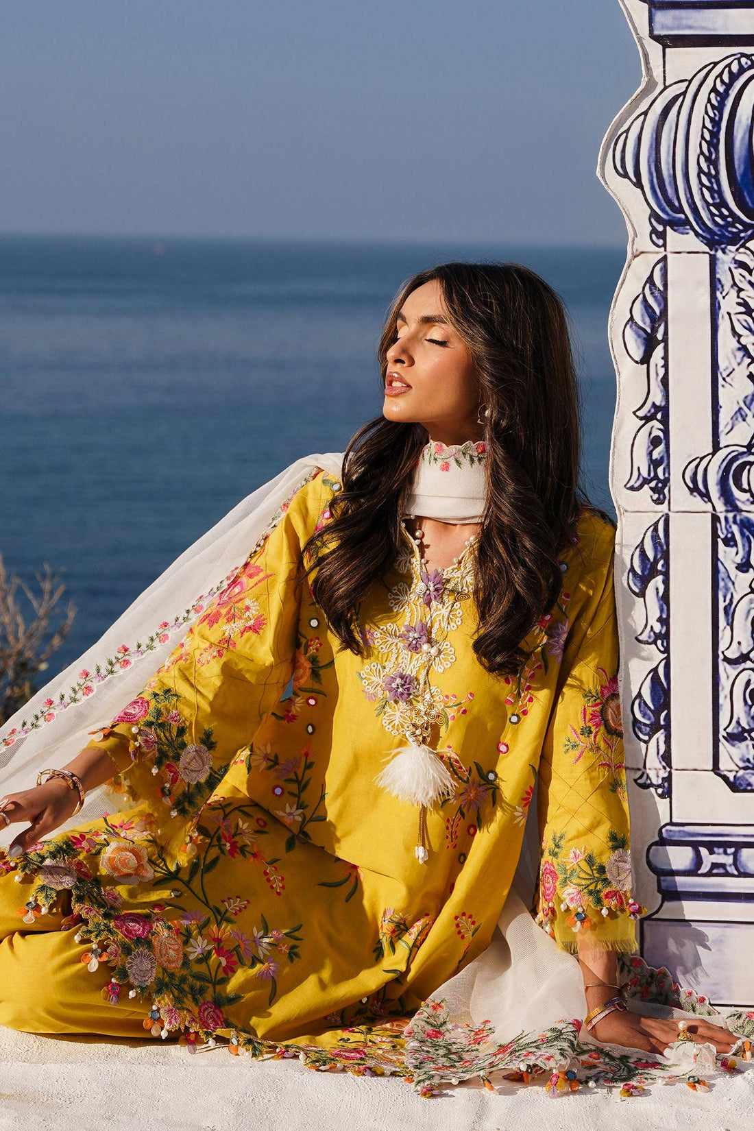Sana Safinaz | Muzlin Spring 24 | M241-002A-CX - Rang-e-Khaas