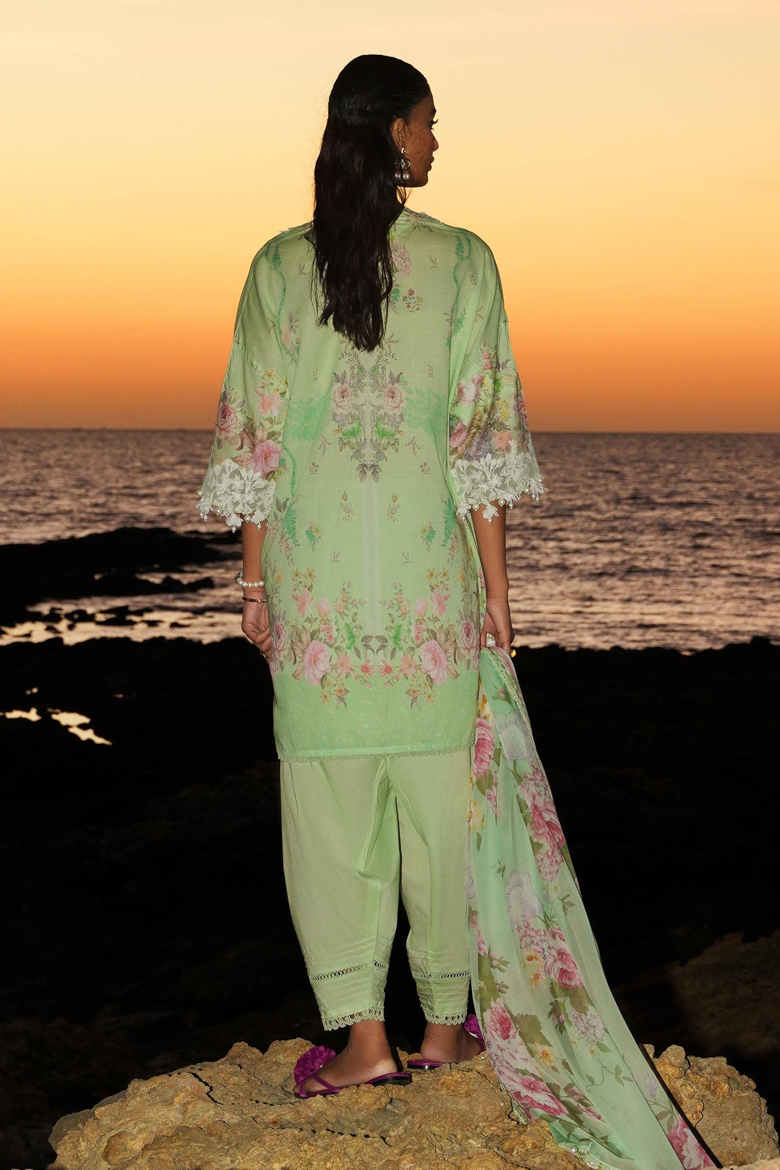 Sana Safinaz | Muzlin Spring 24 | M241-013B-CI - Rang-e-Khaas