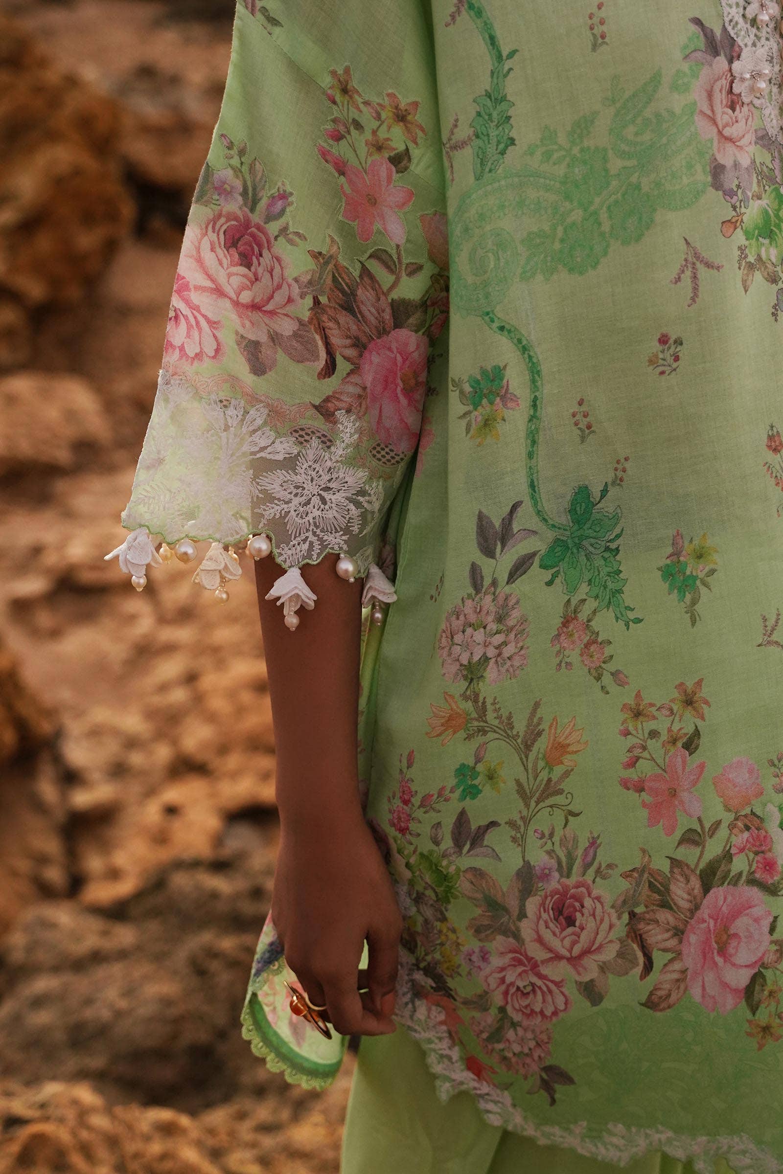 Sana Safinaz | Muzlin Spring 24 | M241-013B-CI - Rang-e-Khaas