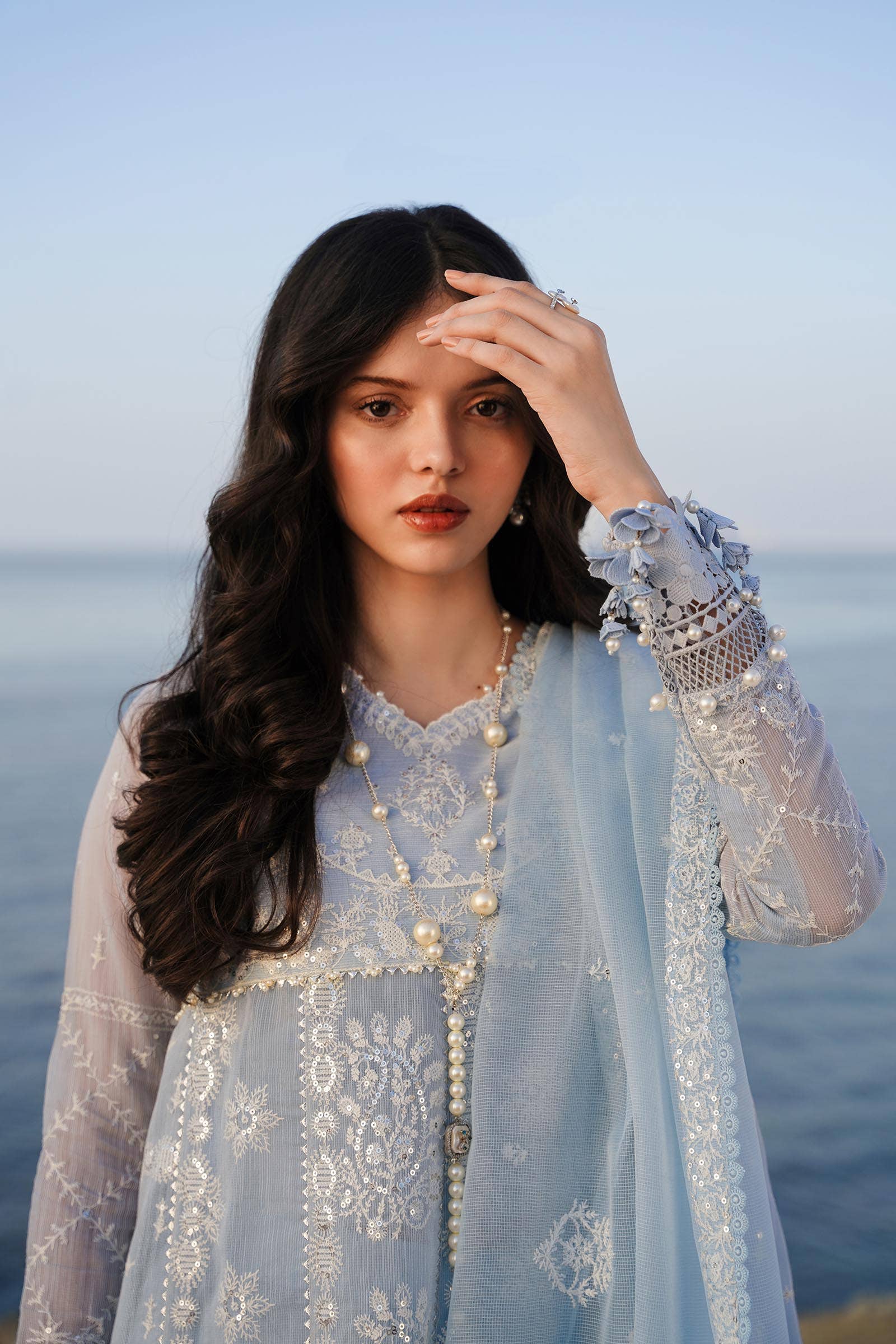 Sana Safinaz | Muzlin Spring 24 | M241-014B-CX - Rang-e-Khaas