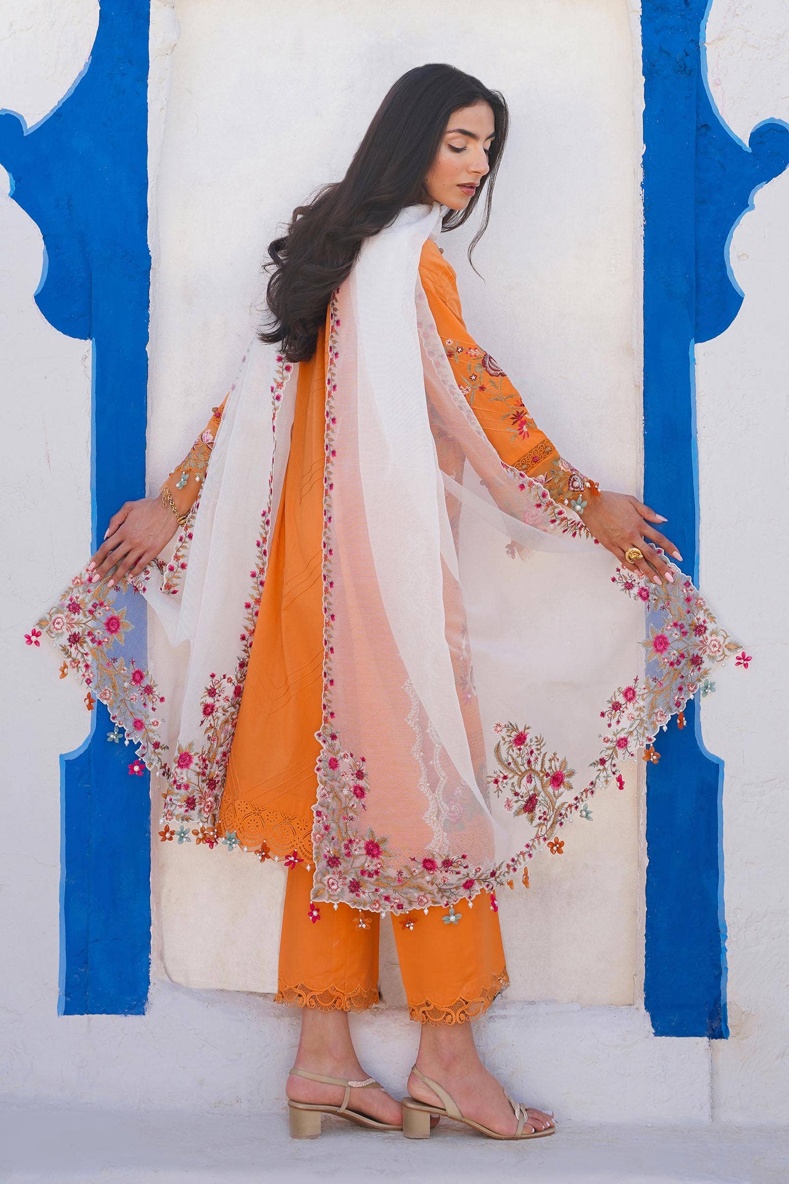 Sana Safinaz | Muzlin Spring 24 | M241-002B-CX - Rang-e-Khaas