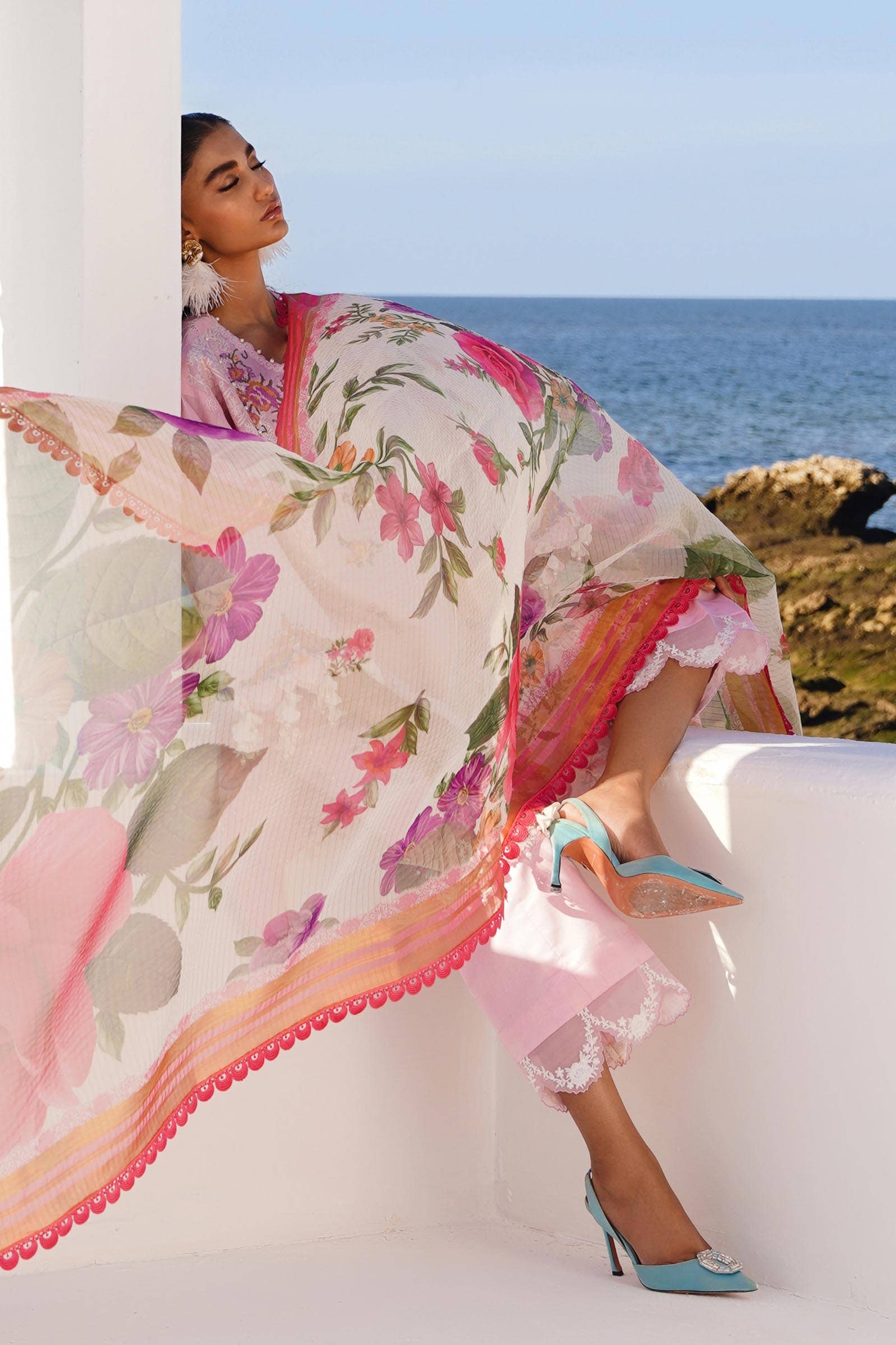 Sana Safinaz | Muzlin Spring 24 | M241-016A-CL - Rang-e-Khaas